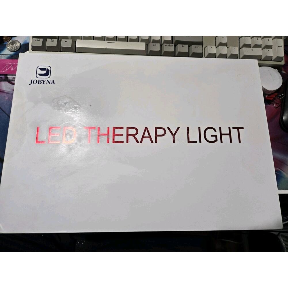 JOBYNA 660nm Red & 850nm Infrared Light Therapy Shoe Boot – Pulse Mode –Open Box